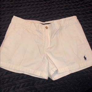Ralph Lauren sport shorts white